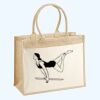 Cotton Pocket Jute Shopper Thumbnail