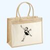 Cotton Pocket Jute Shopper Thumbnail