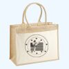 Cotton Pocket Jute Shopper Thumbnail