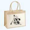 Cotton Pocket Jute Shopper Thumbnail