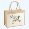 Cotton Pocket Jute Shopper Thumbnail