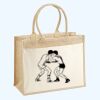 Cotton Pocket Jute Shopper Thumbnail