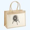 Cotton Pocket Jute Shopper Thumbnail