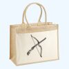 Cotton Pocket Jute Shopper Thumbnail