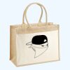 Cotton Pocket Jute Shopper Thumbnail