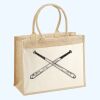 Cotton Pocket Jute Shopper Thumbnail