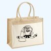 Cotton Pocket Jute Shopper Thumbnail
