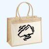 Cotton Pocket Jute Shopper Thumbnail