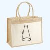 Cotton Pocket Jute Shopper Thumbnail