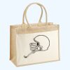 Cotton Pocket Jute Shopper Thumbnail