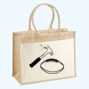 Cotton Pocket Jute Shopper Thumbnail