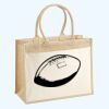 Cotton Pocket Jute Shopper Thumbnail