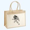 Cotton Pocket Jute Shopper Thumbnail