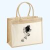 Cotton Pocket Jute Shopper Thumbnail