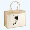 Cotton Pocket Jute Shopper Thumbnail