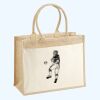 Cotton Pocket Jute Shopper Thumbnail