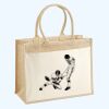 Cotton Pocket Jute Shopper Thumbnail