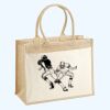 Cotton Pocket Jute Shopper Thumbnail
