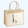Cotton Pocket Jute Shopper Thumbnail