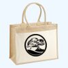 Cotton Pocket Jute Shopper Thumbnail