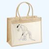 Cotton Pocket Jute Shopper Thumbnail