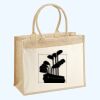 Cotton Pocket Jute Shopper Thumbnail