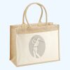Cotton Pocket Jute Shopper Thumbnail
