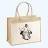 Cotton Pocket Jute Shopper Thumbnail