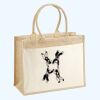 Cotton Pocket Jute Shopper Thumbnail