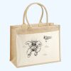 Cotton Pocket Jute Shopper Thumbnail