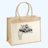 Cotton Pocket Jute Shopper Thumbnail
