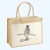 Cotton Pocket Jute Shopper Thumbnail