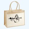 Cotton Pocket Jute Shopper Thumbnail