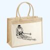 Cotton Pocket Jute Shopper Thumbnail