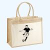 Cotton Pocket Jute Shopper Thumbnail