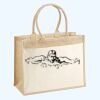 Cotton Pocket Jute Shopper Thumbnail