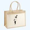 Cotton Pocket Jute Shopper Thumbnail