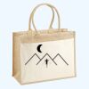 Cotton Pocket Jute Shopper Thumbnail