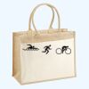 Cotton Pocket Jute Shopper Thumbnail