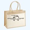 Cotton Pocket Jute Shopper Thumbnail