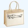 Cotton Pocket Jute Shopper Thumbnail