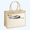 Cotton Pocket Jute Shopper Thumbnail