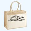 Cotton Pocket Jute Shopper Thumbnail