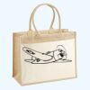 Cotton Pocket Jute Shopper Thumbnail
