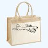 Cotton Pocket Jute Shopper Thumbnail