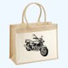 Cotton Pocket Jute Shopper Thumbnail
