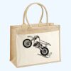 Cotton Pocket Jute Shopper Thumbnail