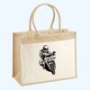 Cotton Pocket Jute Shopper Thumbnail