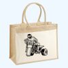Cotton Pocket Jute Shopper Thumbnail