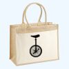 Cotton Pocket Jute Shopper Thumbnail